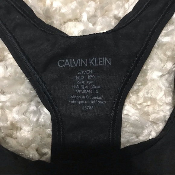 Set of 2 Calvin Klein modern racerback bralettes - Picture 4 of 8